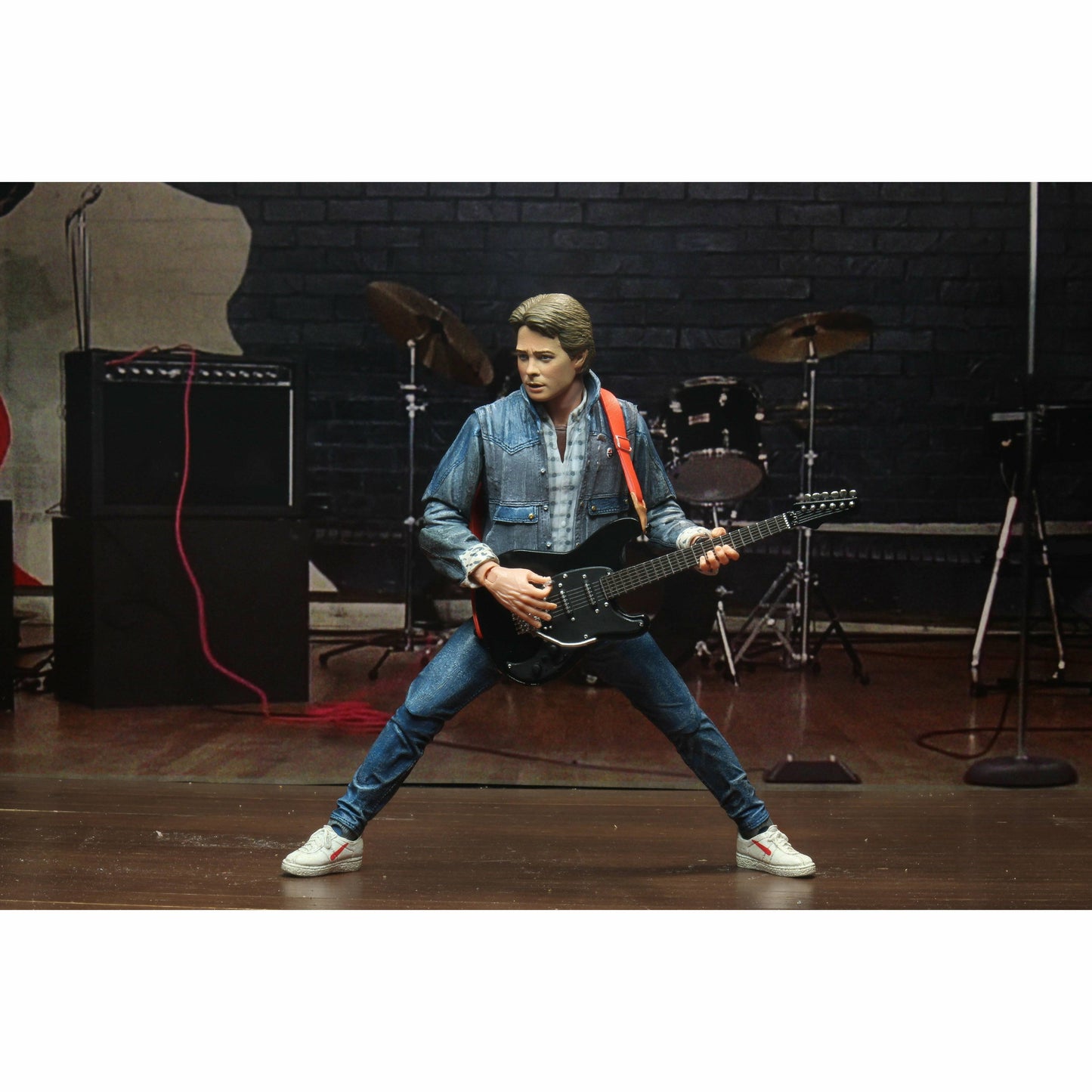NECA Zurück in die Zukunft Actionfigur im 7-Zoll-Maßstab – Ultimate Marty McFly (1985 „Audition“)
