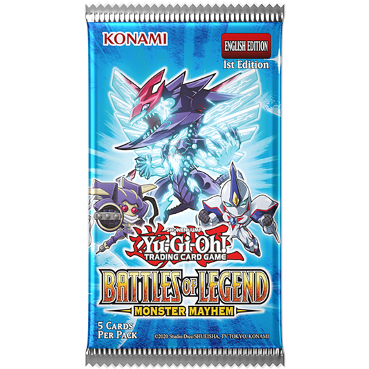 Yu-Gi-Oh: Battles of Legend: Monster Mayhem Booster Pack (1 Booster Pack)