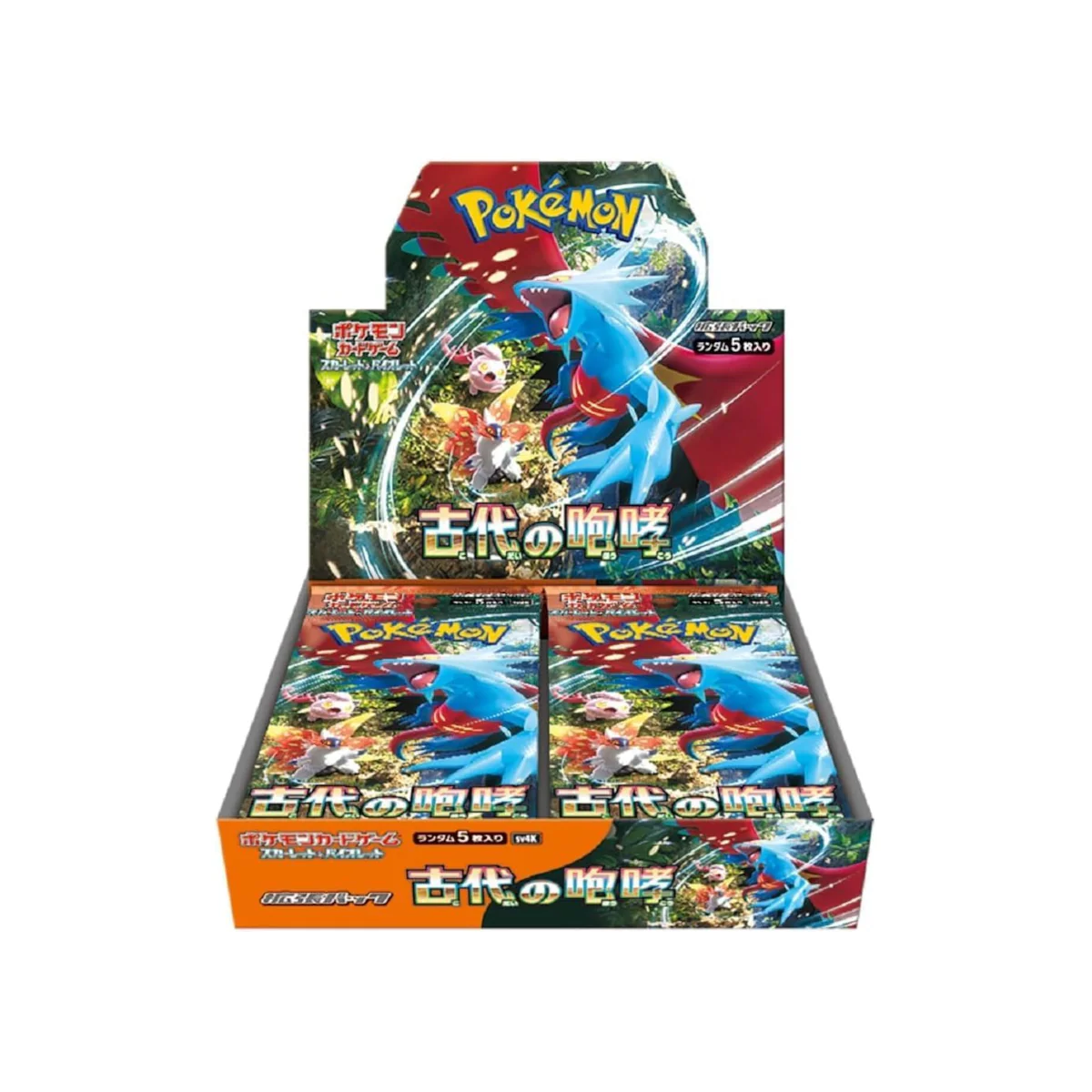 Pokemon Ancient Roar SV4K Booster Box - Scarlet & Violet Series - Japanese - Super Anime Store