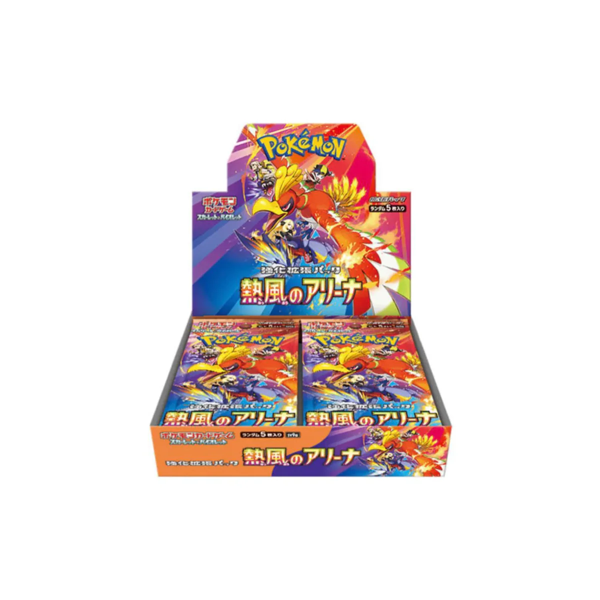 Pokemon Heat Wave Arena SV9A Booster Box