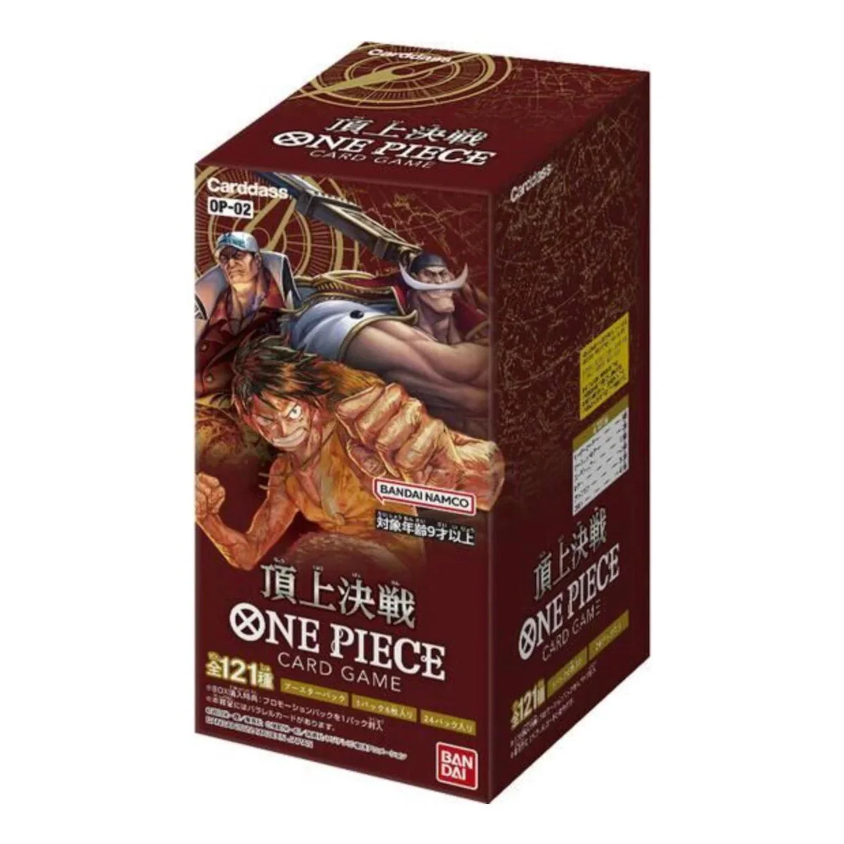 one piece card game luffy One Piece Card Game OP-02 Paramount War Booster Box | Japanese TCG
