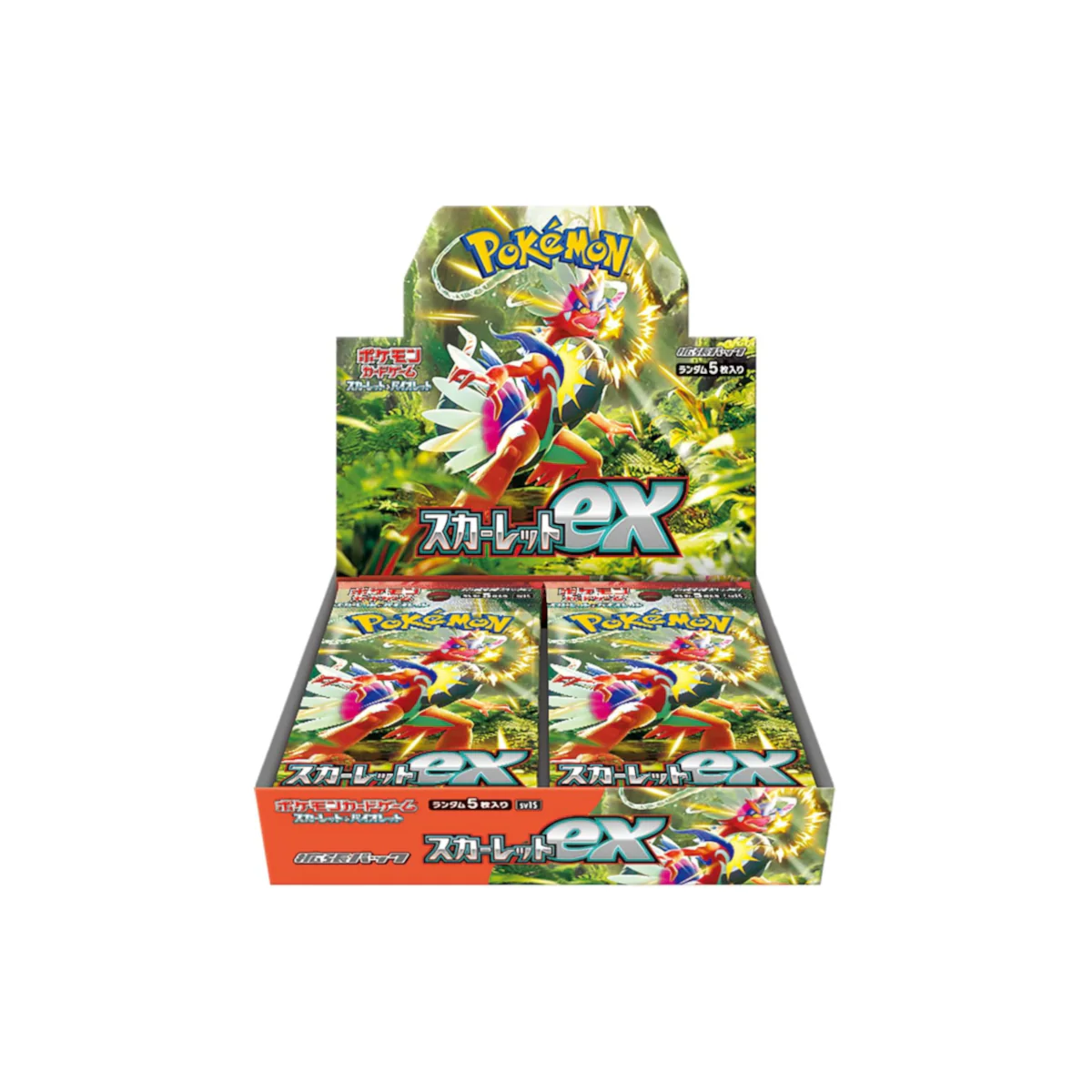 Pokemon Scarlet Ex SV1S Booster Box | Scarlet Violet Japanese TCG Super Anime Store Pokemon Scarlet Ex SV1S Booster Box | Scarlet Violet Japanese TCG Super Anime Store