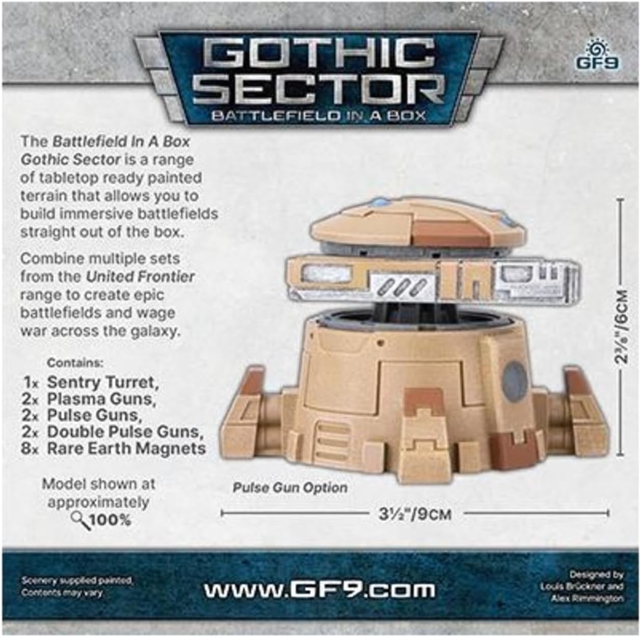 Battlefield in a Box: Gothic Sector - United Frontier Sentry Turret