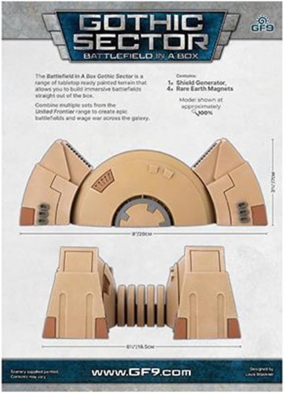 Battlefield in a Box: Gothic Sector - United Frontier Shield Generator