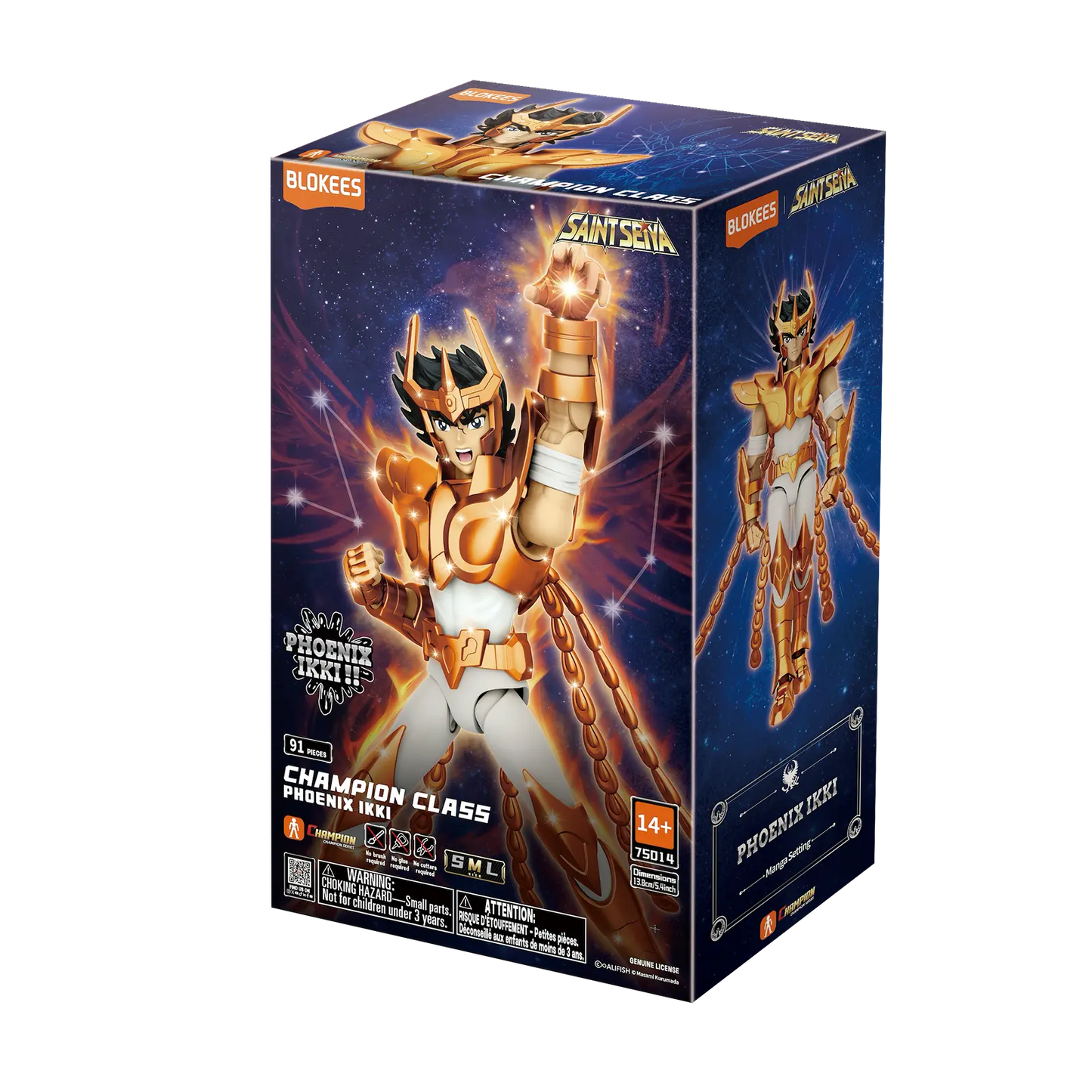 Saint Seiya Champion Class 12 Phoenix Ikki Articulated Figure by Blokees