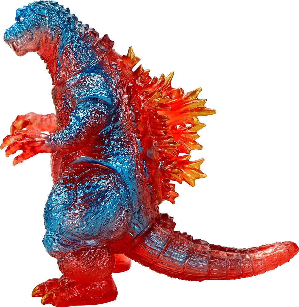 CCP Middle Size Series Godzilla EX Vol. 5 Godzilla, Mothra and King Ghidorah: Giant Monsters All-Out Attack Godzilla (2001) Retro Red Clear Ver. Figure