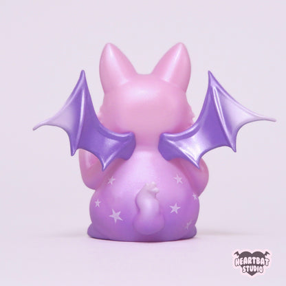 Jellybean Catbat Toy by Heartbat Studio