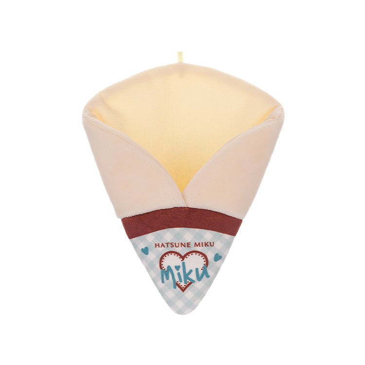 Character Vocal Series 01: Hatsune Miku Crêpe Mascot Keychain A Plush
