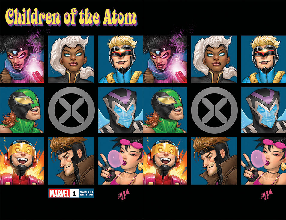 Children Of Atom #1 David Nakayama Brady Bunch Homage Variant (03/10/2021) Marvel