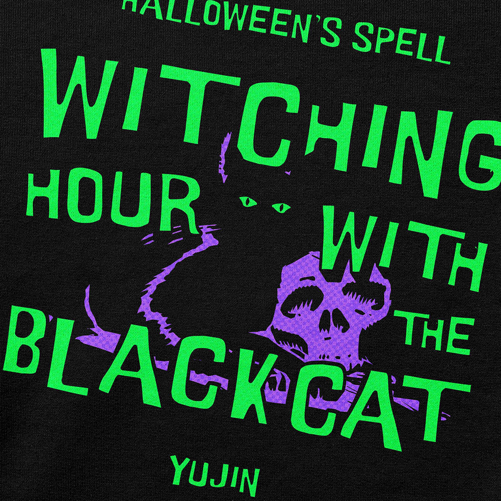 Black Cat Spell Sweatshirt
