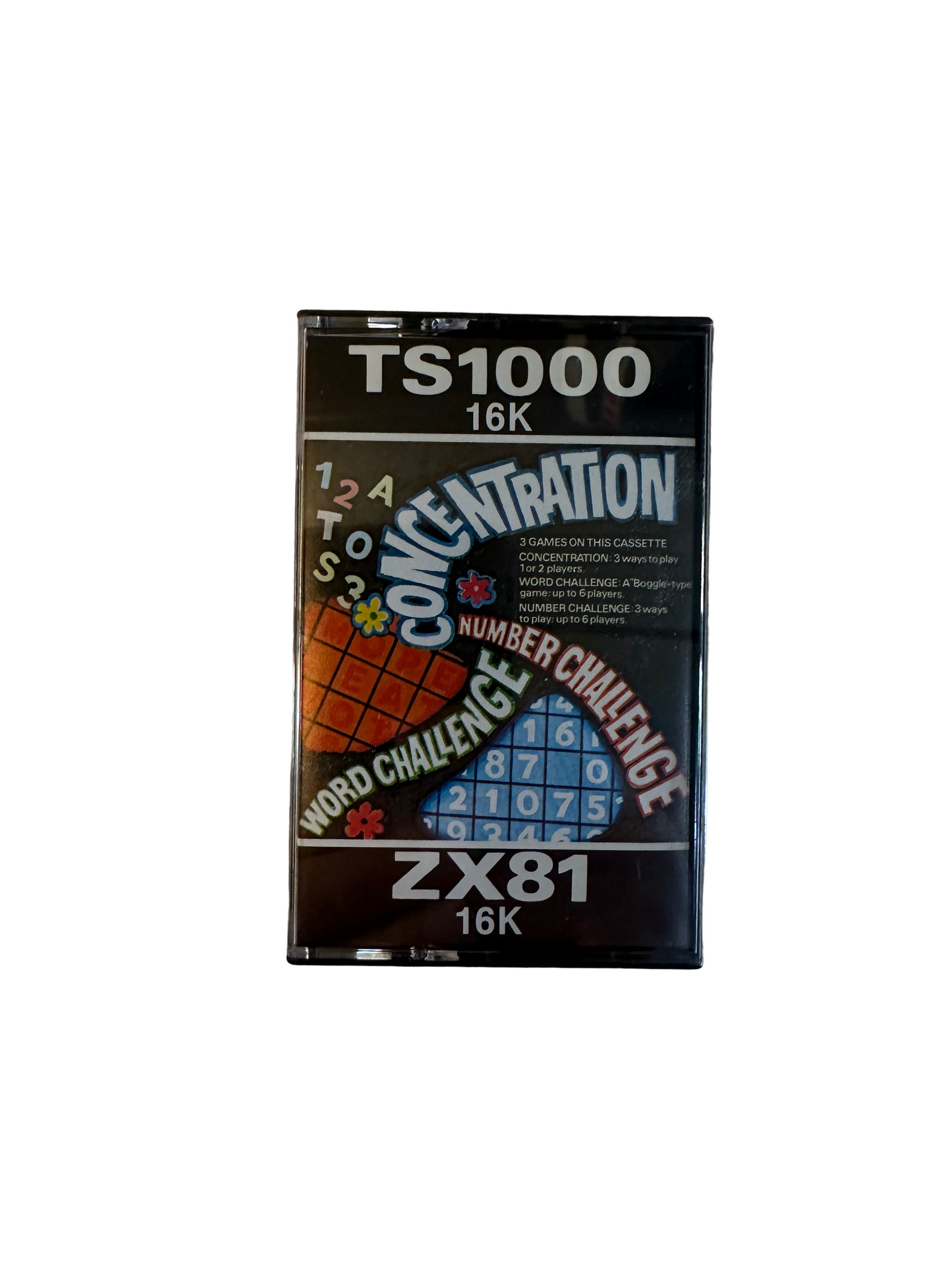 Timex Sinclair 1000 Cassette Lot - (17) - Pac Rabbit, Chess, etc.