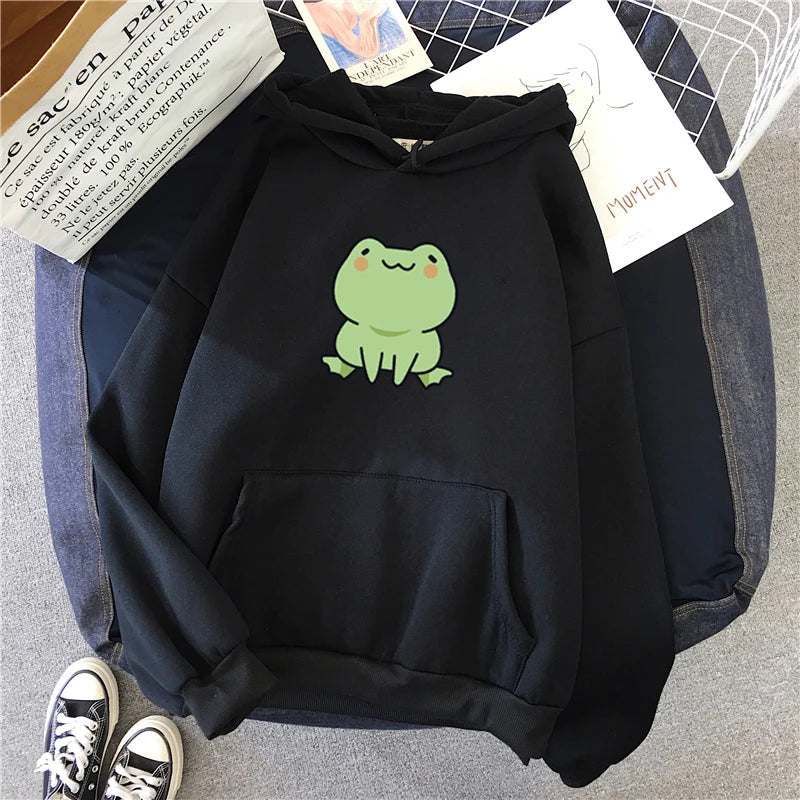 Kawaii Frog Hoodie