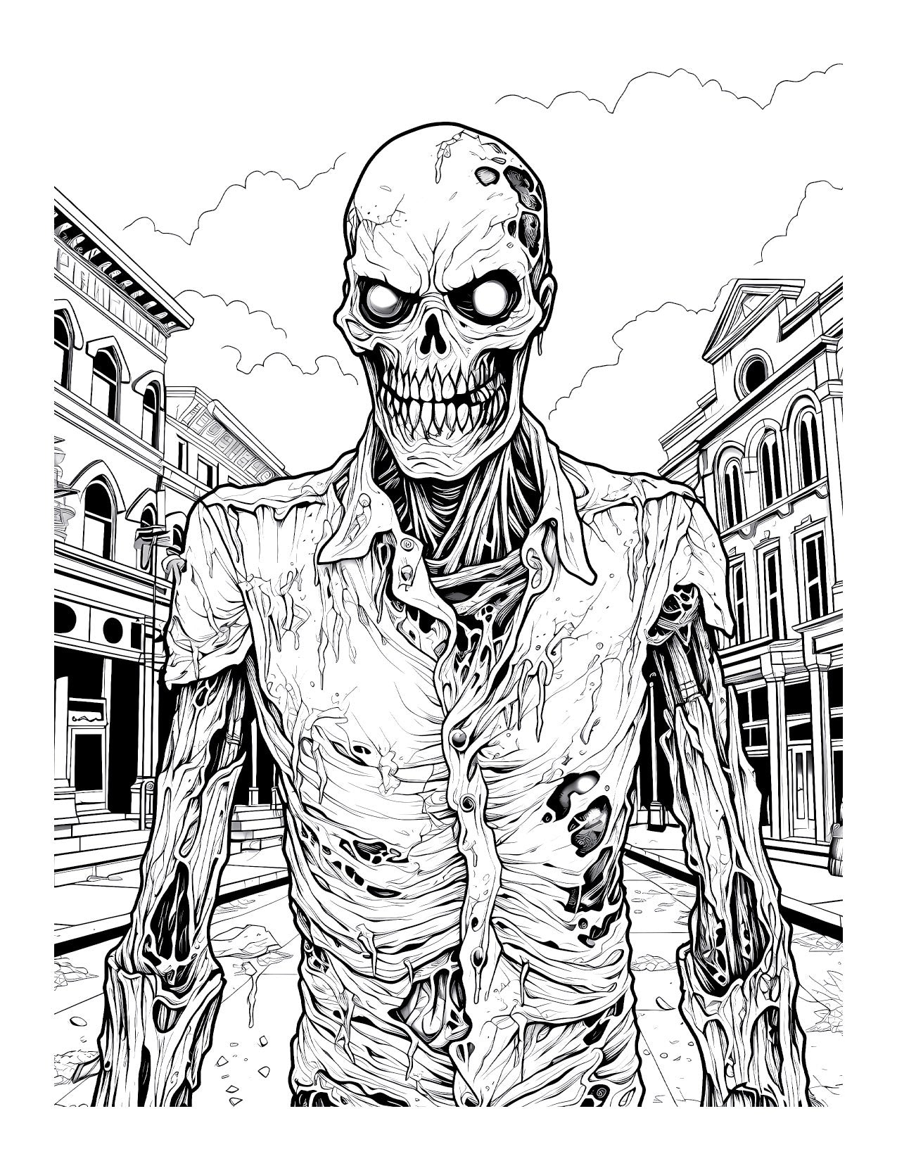 Dare to Dream: Beautiful Horror Coloring Book PDF