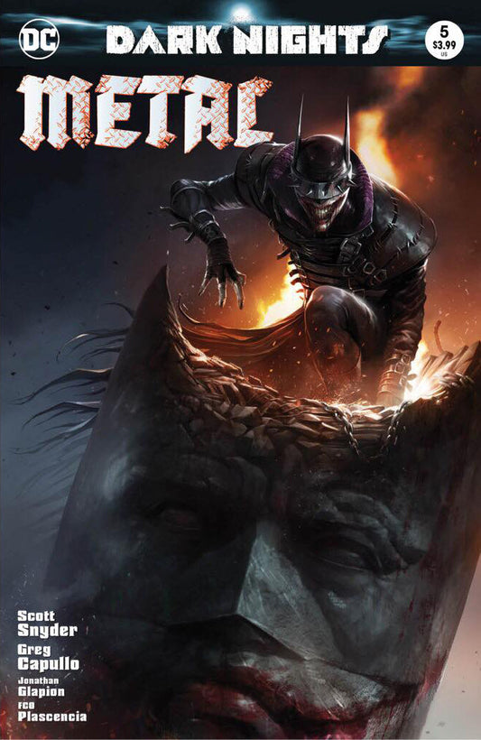 Dark Nights Metal 5 DC 2018 Francesco Mattina Variant Batman Who Laughs Joker