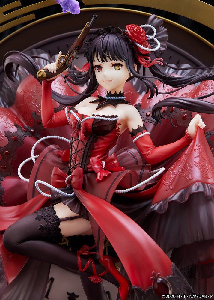 Date A Live - Kurumi Tokisaki 1/7 Scale Figure (Date A Bullet Pigeon Blood Ruby Dress Ver.)