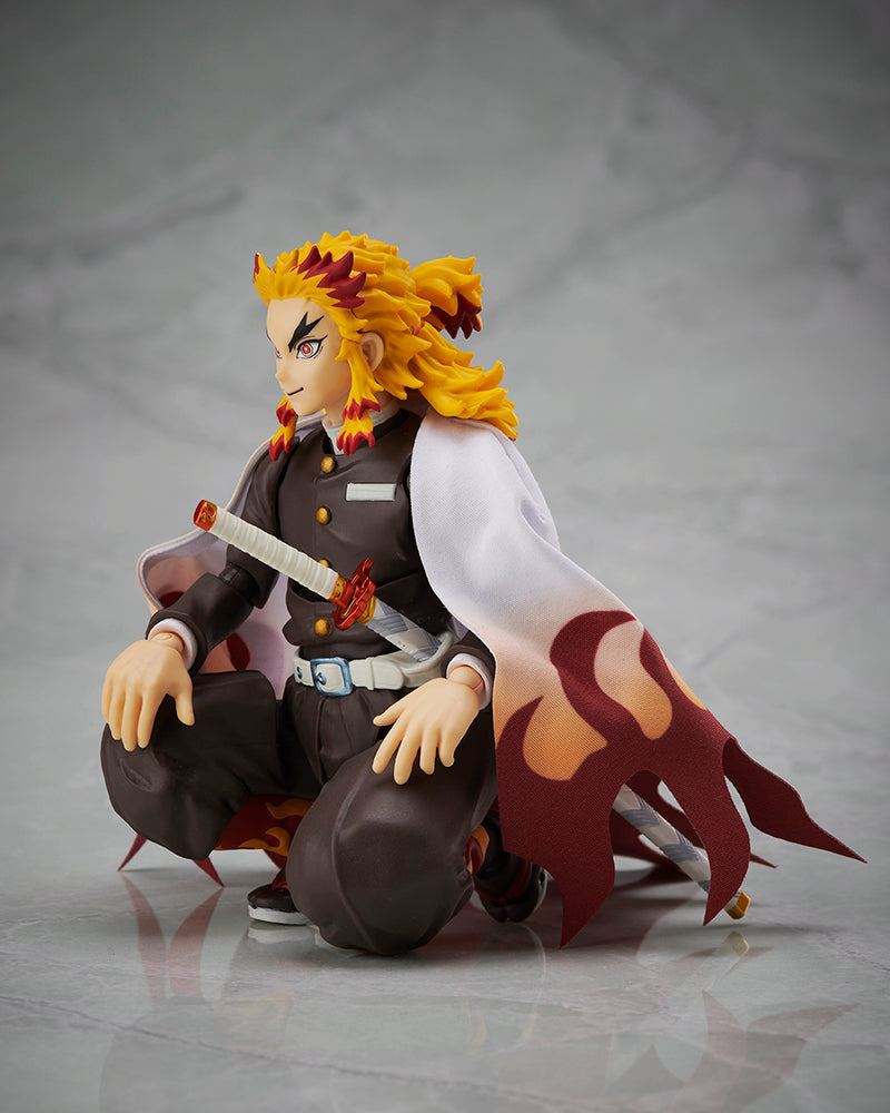 Demon Slayer: Kimetsu no Yaiba - Kyojuro Rengoku 1/12 Scale Figure (BUZZmod Ver.2)