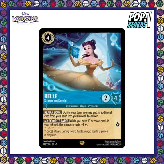 Disney Lorcana: TFC, 142/204 Belle (Strange But Special) (L)