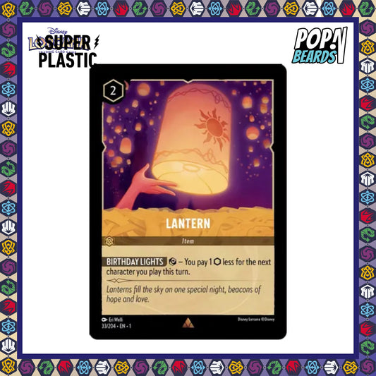 Disney Lorcana: TFC, 33/204 Lantern (R)