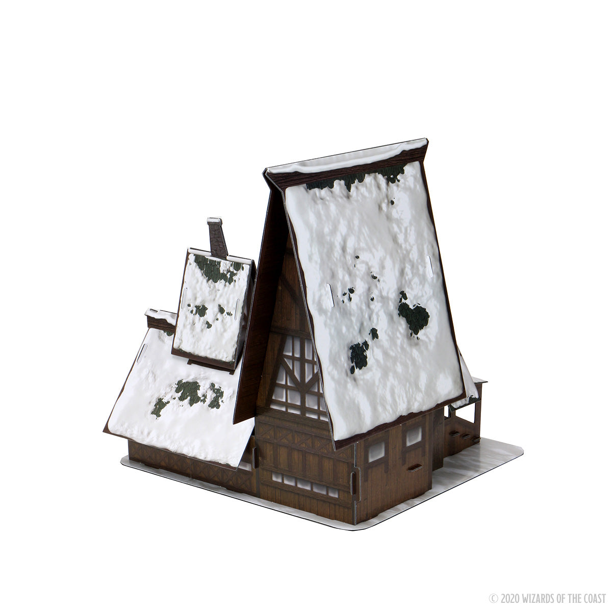 D&D: Icons of the Realms - Icewind Dale: Rime of the Frostmaiden - The Lodge Papercraft Set