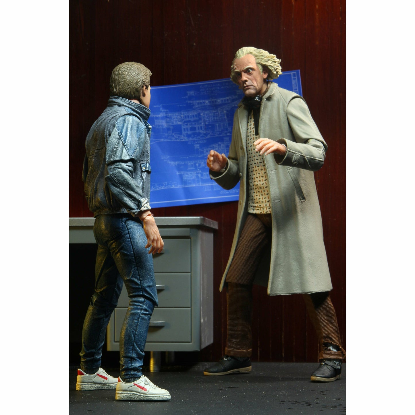 NECA Zurück in die Zukunft Actionfigur im 7-Zoll-Maßstab – Ultimate Marty McFly (1985 „Audition“)