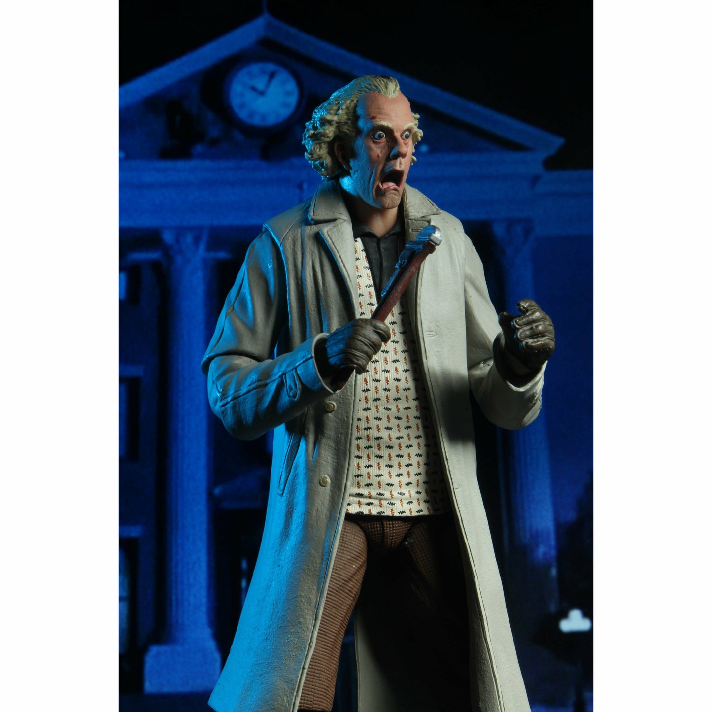 NECA Zurück in die Zukunft Actionfigur im 7-Zoll-Maßstab – Ultimate Doc Brown (1955)