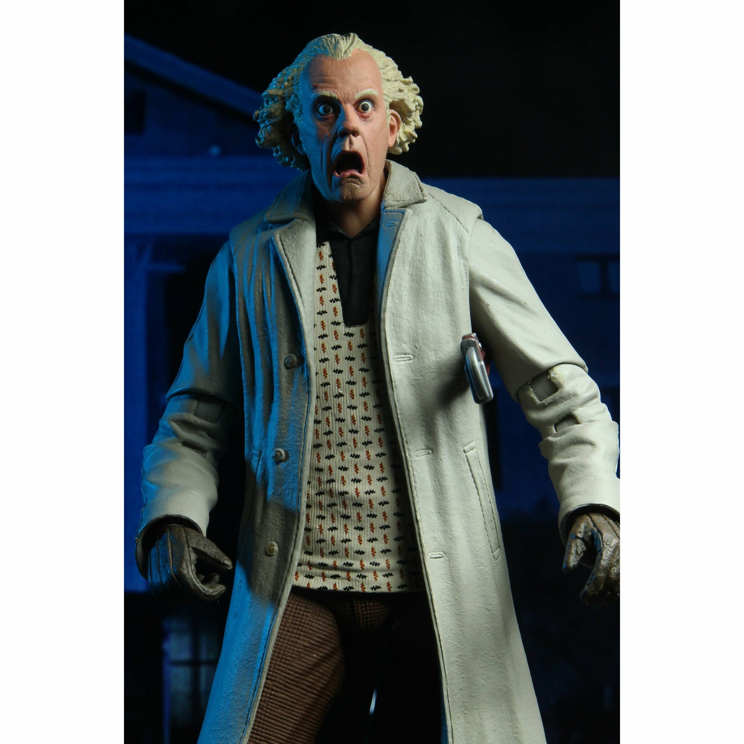 NECA Zurück in die Zukunft Actionfigur im 7-Zoll-Maßstab – Ultimate Doc Brown (1955)