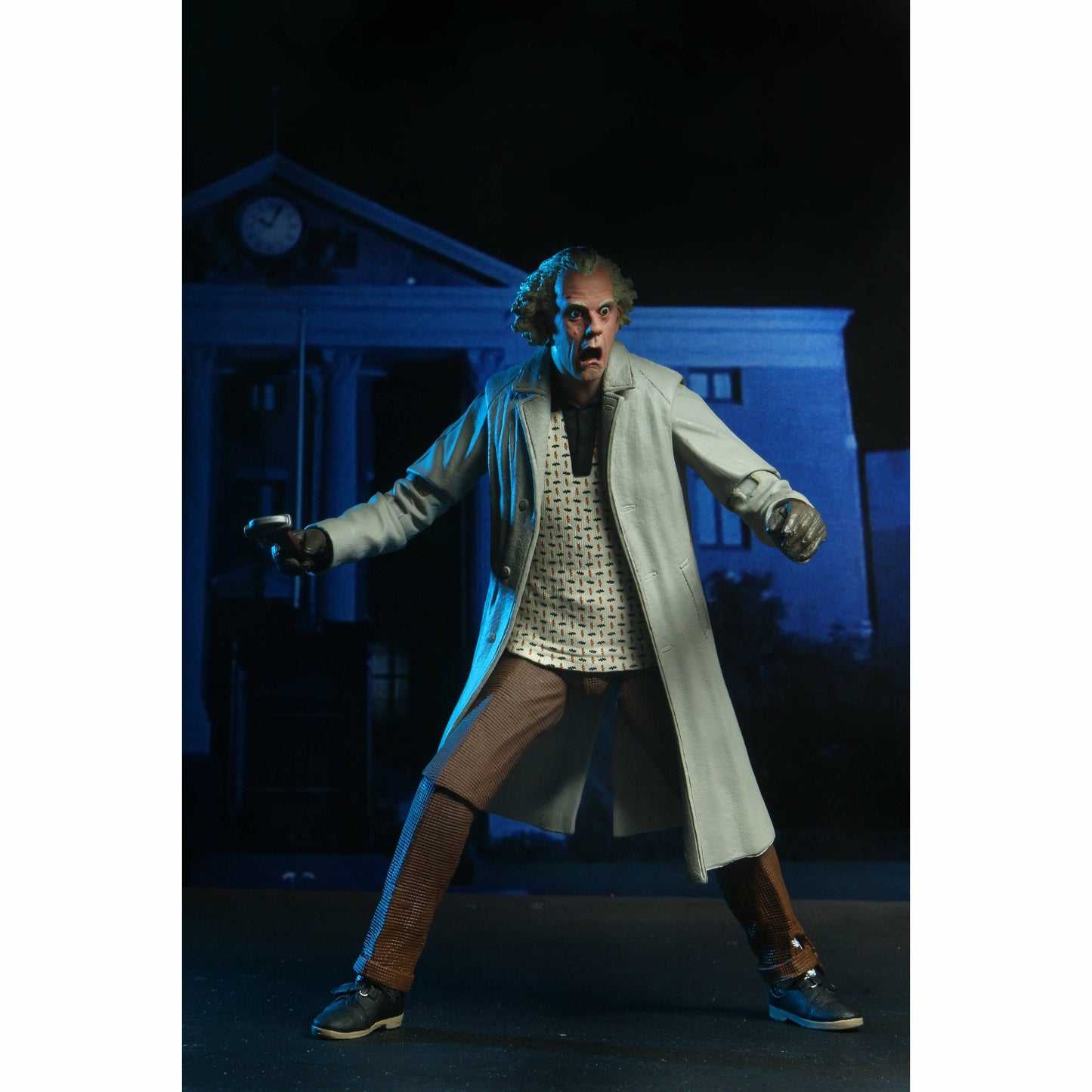 NECA Zurück in die Zukunft Actionfigur im 7-Zoll-Maßstab – Ultimate Doc Brown (1955)