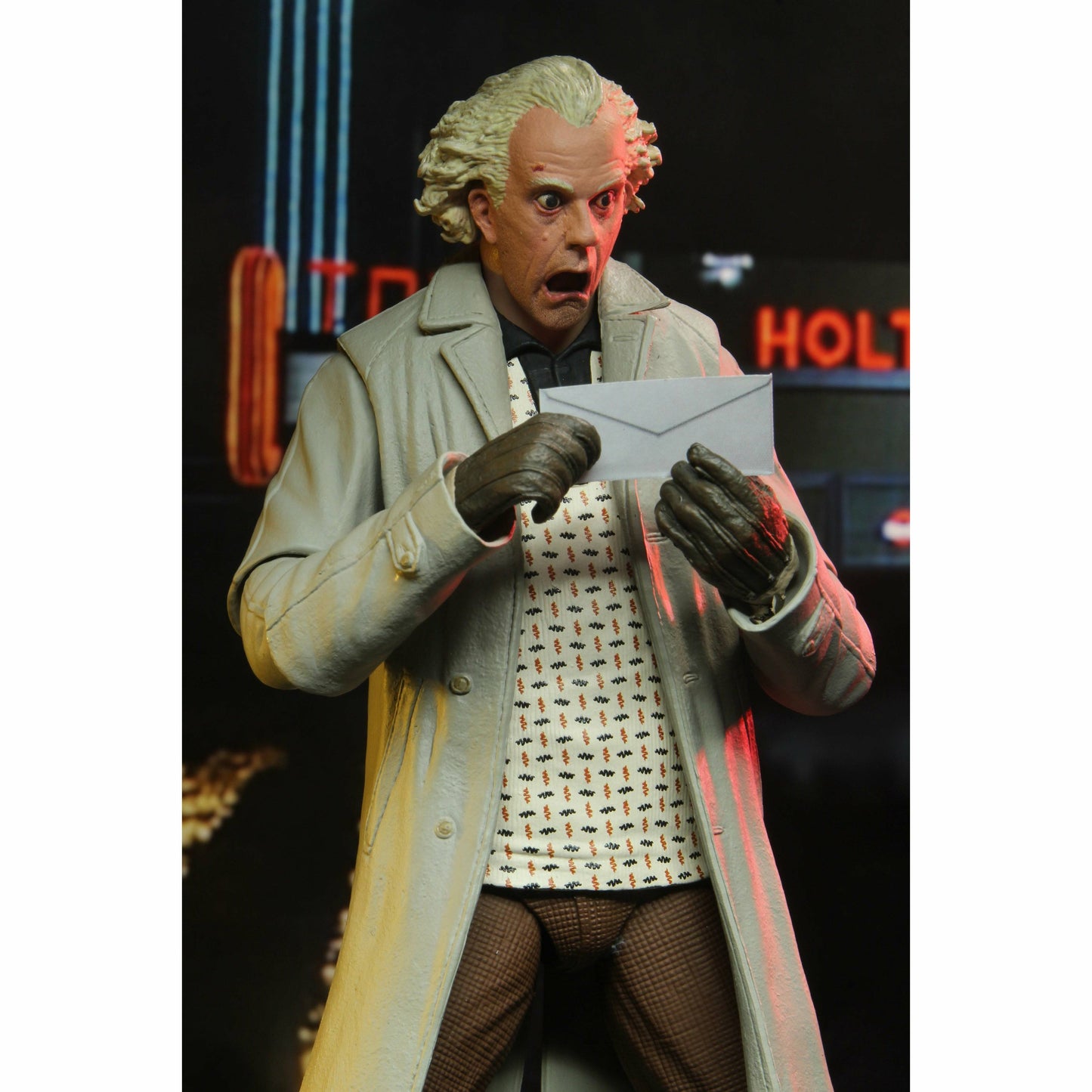 NECA Zurück in die Zukunft Actionfigur im 7-Zoll-Maßstab – Ultimate Doc Brown (1955)