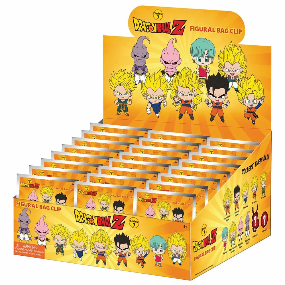 Dragon Ball Z Series 7 3D Foam Bag Clip Blind Bag - Official Collectible