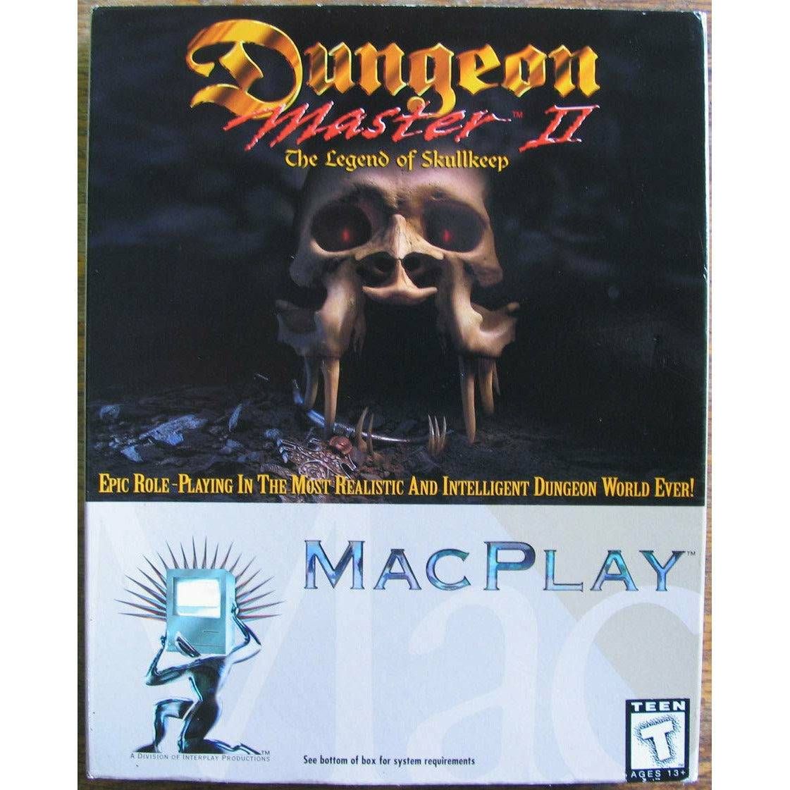 Dungeon Master II The Legend Of Skullkeep - MAC - CD Rom Version – Super  Anime Store