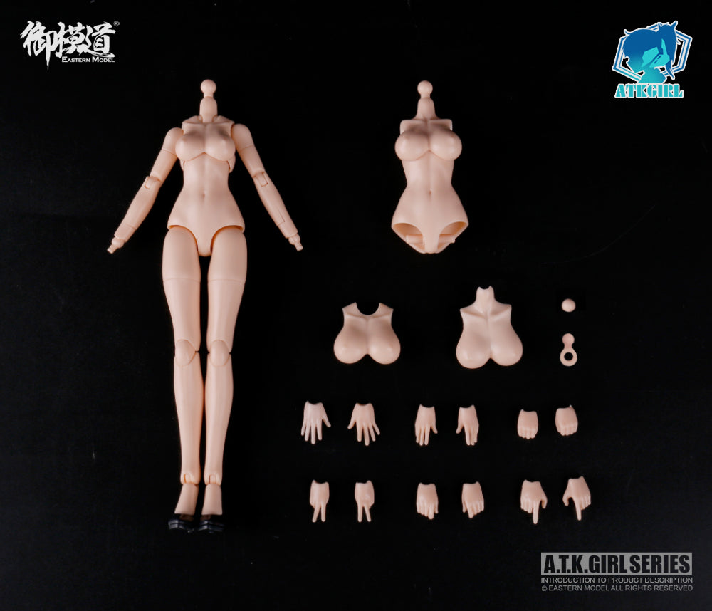 EASTERN MODEL A.T.K.GIRL THE FOUR HOLY BEAST CHINA MANDARIN DRESS OPTION PACK Model Kit