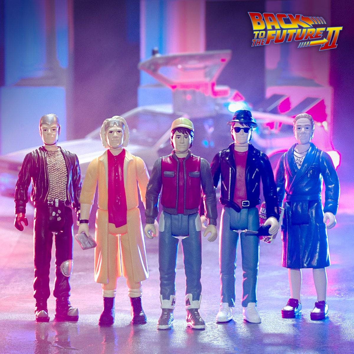 ReAction Zurück in die Zukunft Teil II Griff Tannen 3¾-Zoll Retro-Actionfigur