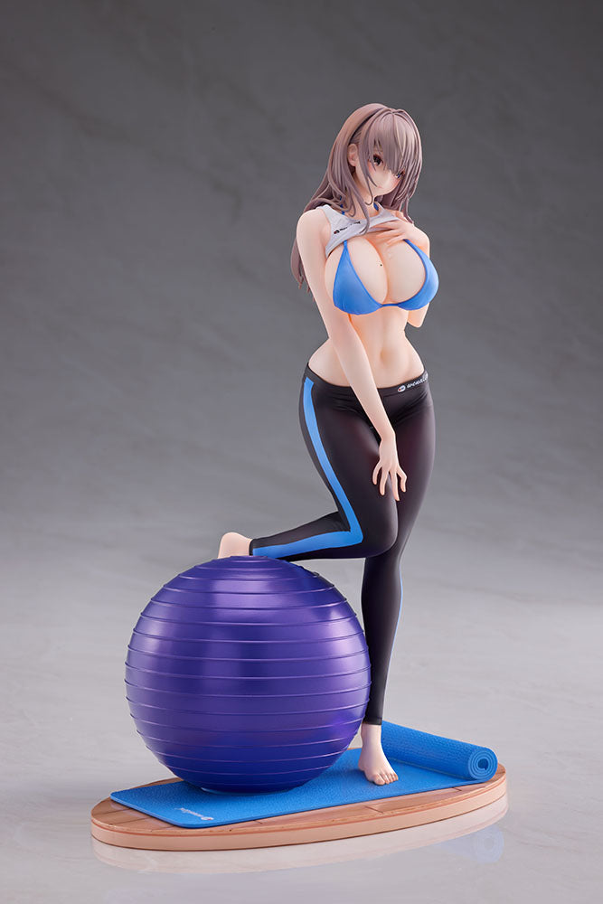 Exercise Girl Aoi Statue