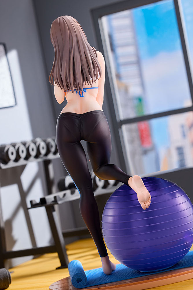 Exercise Girl Aoi Statue