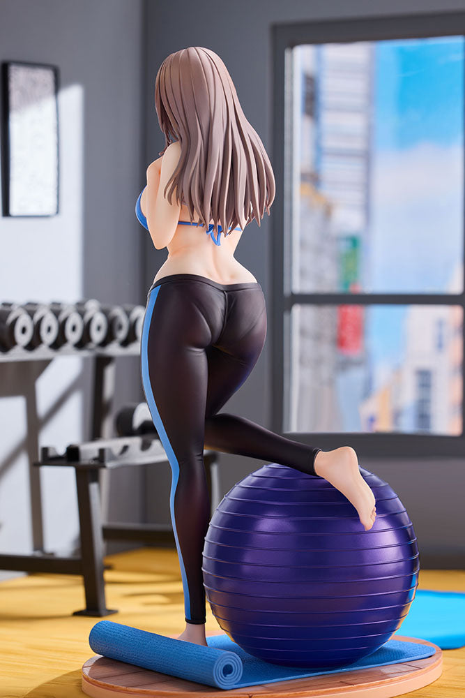 Exercise Girl Aoi Statue