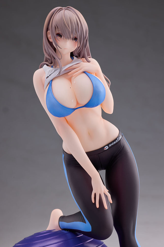 Exercise Girl Aoi Statue