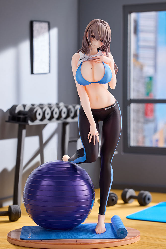 Exercise Girl Aoi Statue