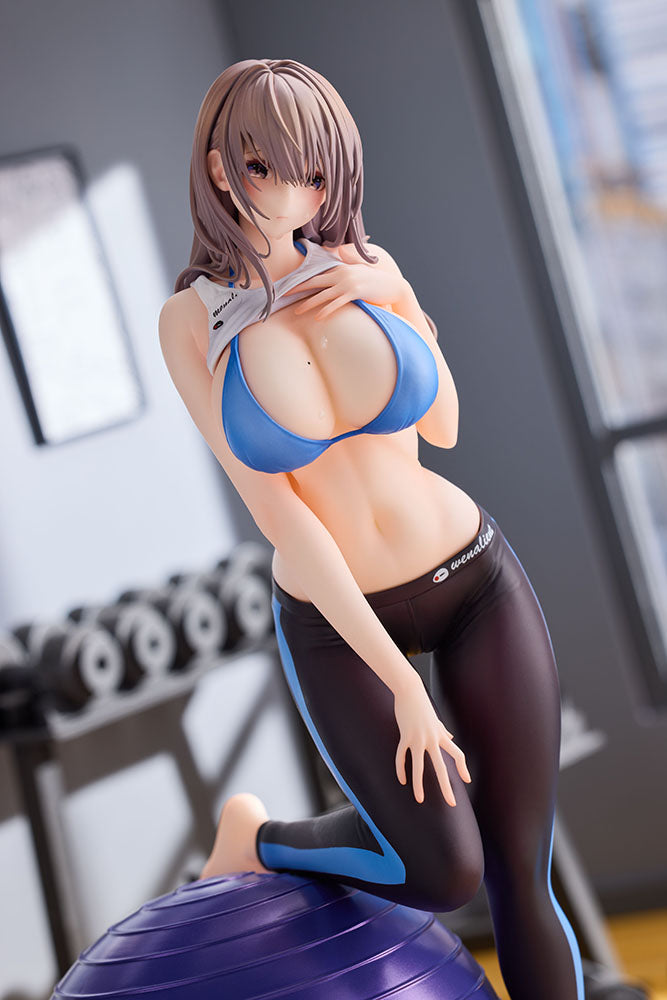 Exercise Girl Aoi Statue