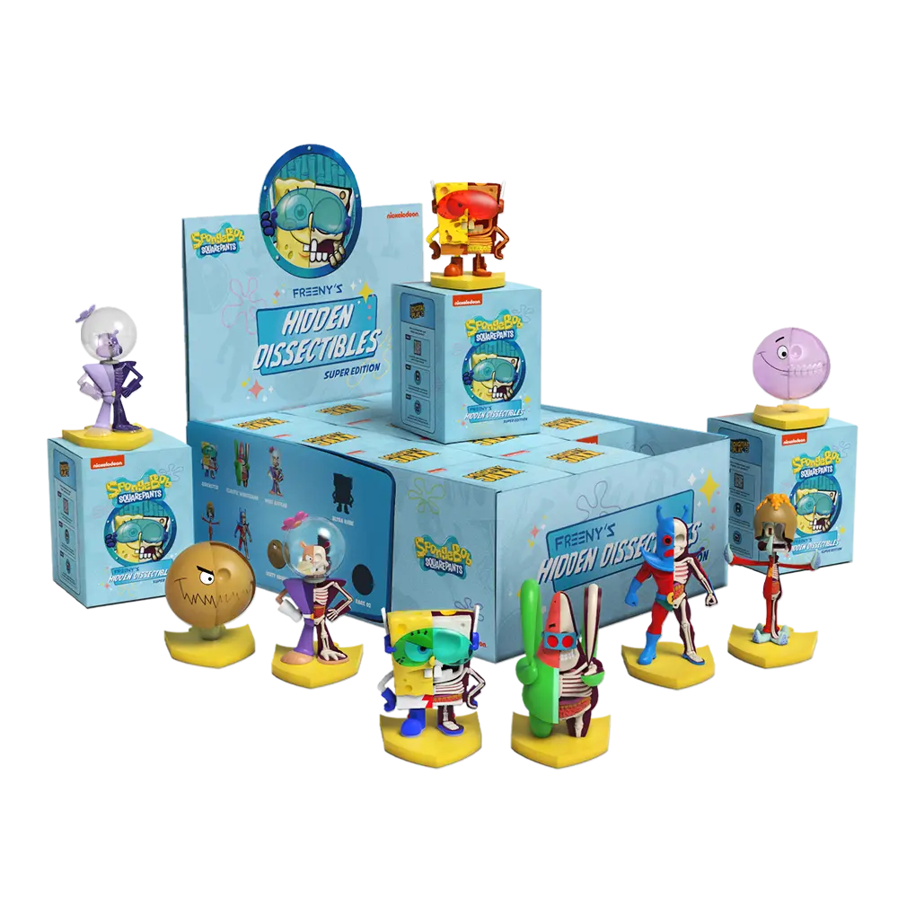 Freeny’s Hidden Dissectibles : SpongeBob SquarePants Series 04 (Super Edition) Blind Box (1 Blind Box)