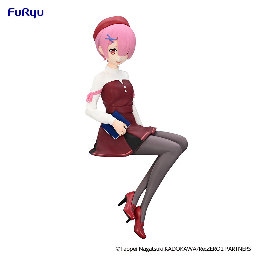 Re:ZERO Starting Life in Another World Noodle Stopper Figure Ram Book Girl ver.