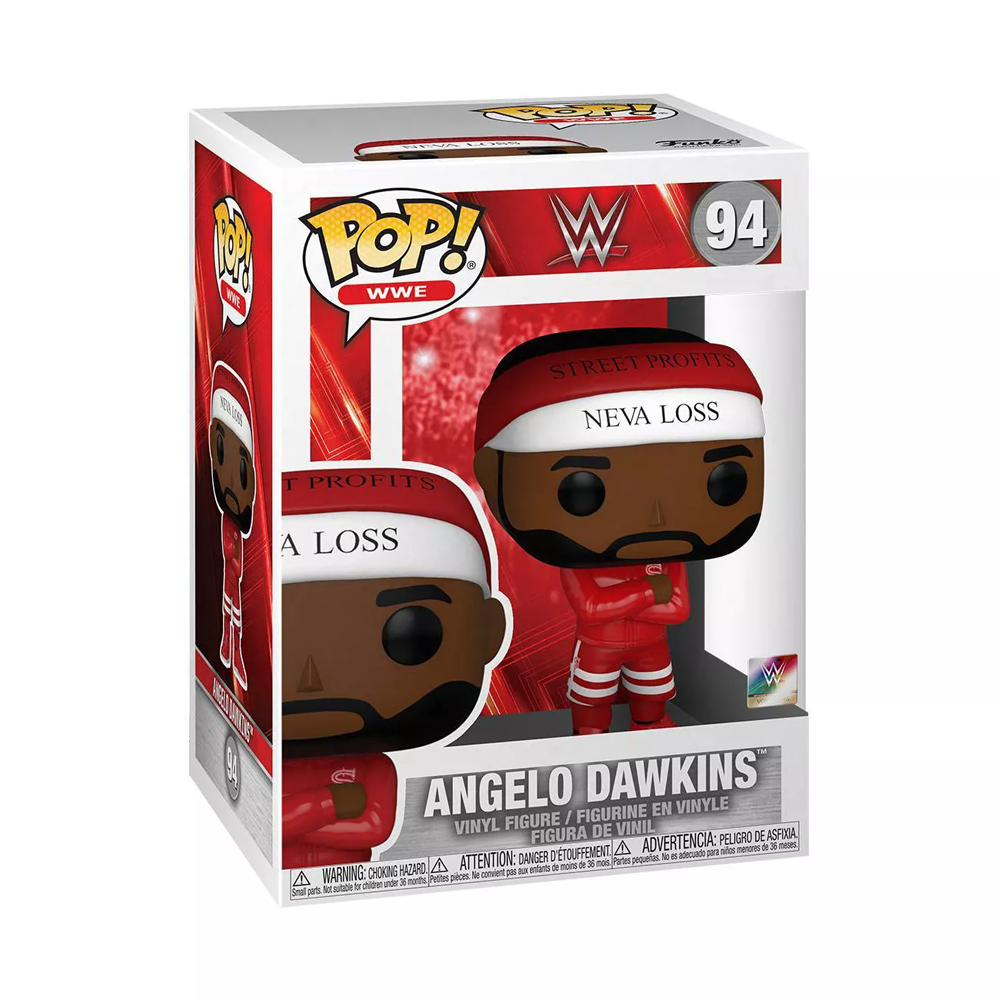 Funko POP! WWE: Street Profits - Angelo Dawkins Vinyl Figure #94 - Super Anime Store