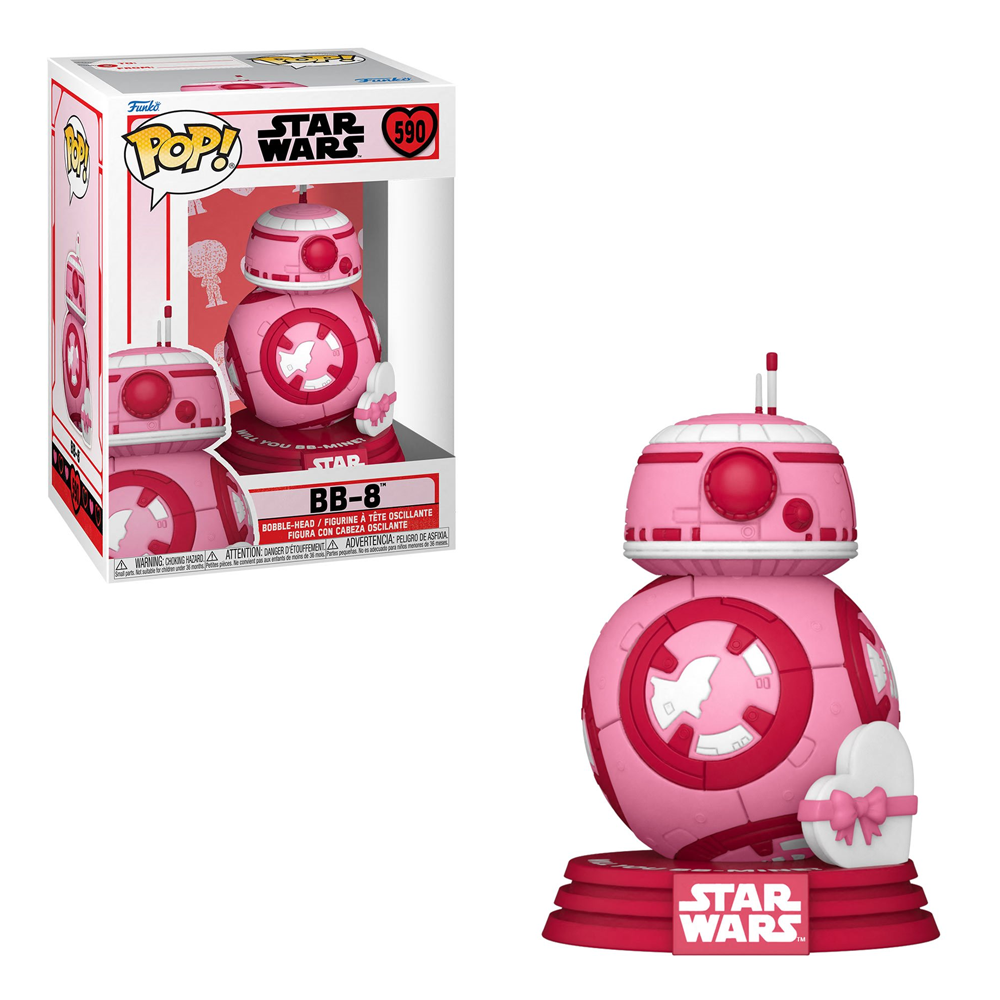 FUNKO - Funko POP!  BB-8 ピンク バレンタイン 590 スターウォーズ Amazon.com: Funko Pop! Star Wars: Valentines - BB-8 : Toys