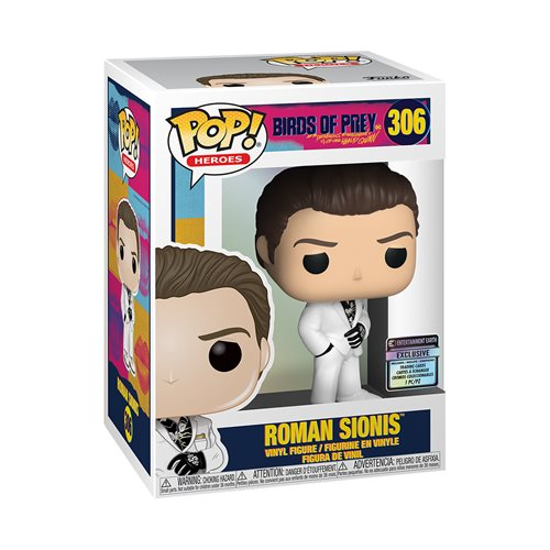 Funko POP! Birds of Prey - Roman Sionis Common with Collectible Card - Entertainment Earth Exclusive
