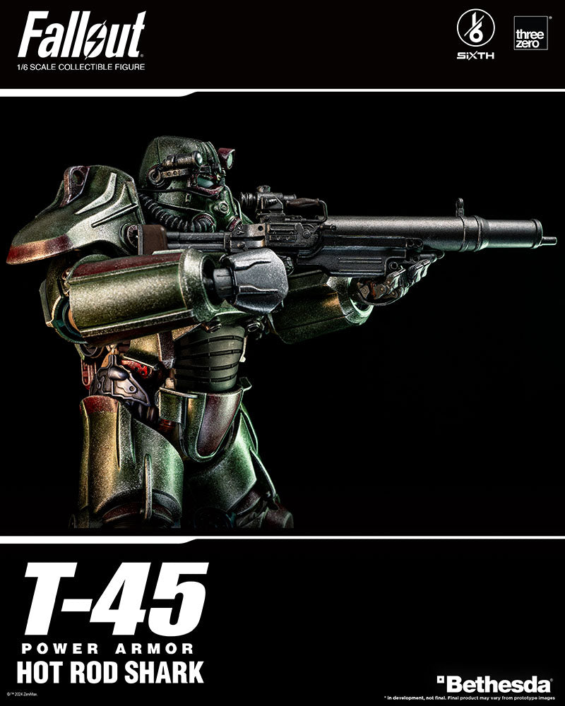 Fallout - 1/6 T-45 Hot Rod Shark Power Armor Figure