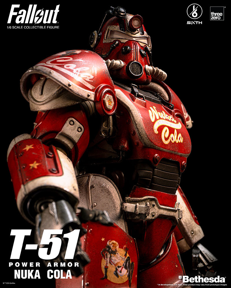 Fallout - 1/6 T-51 Nuka Cola Power Armor Figure