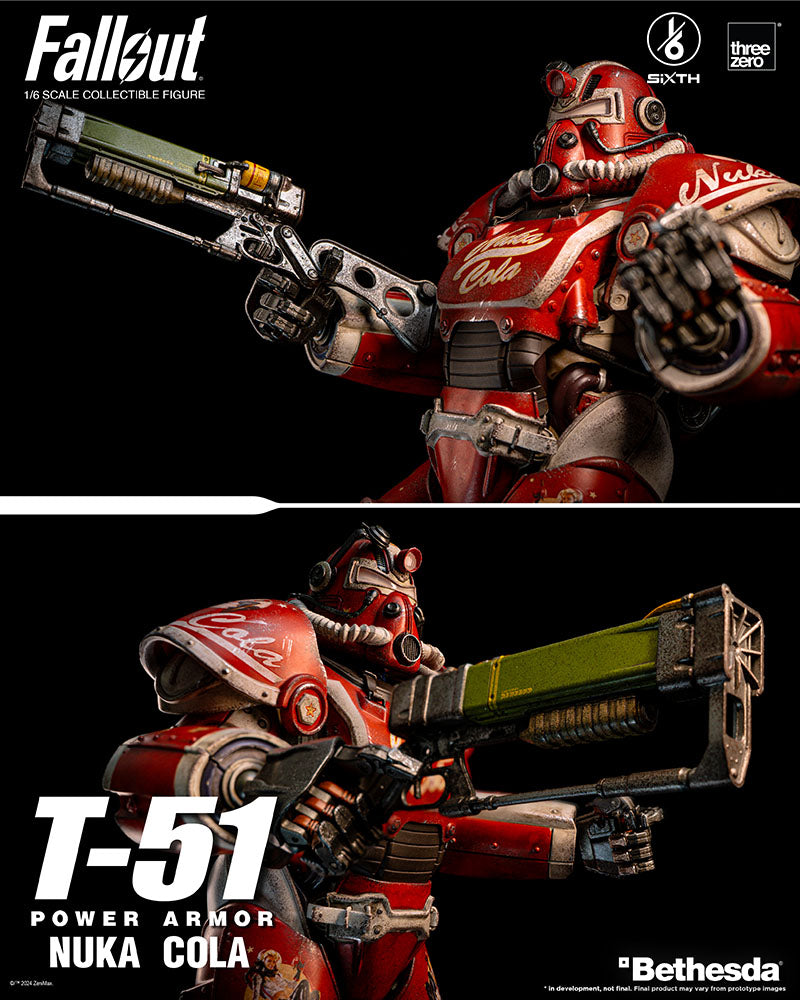 Fallout - 1/6 T-51 Nuka Cola Power Armor Figure