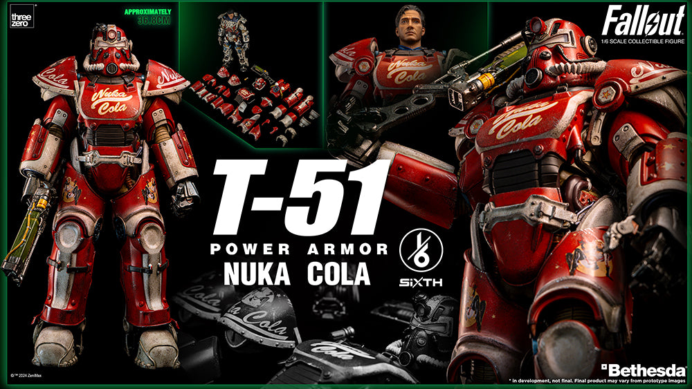 Fallout - 1/6 T-51 Nuka Cola Power Armor Figure