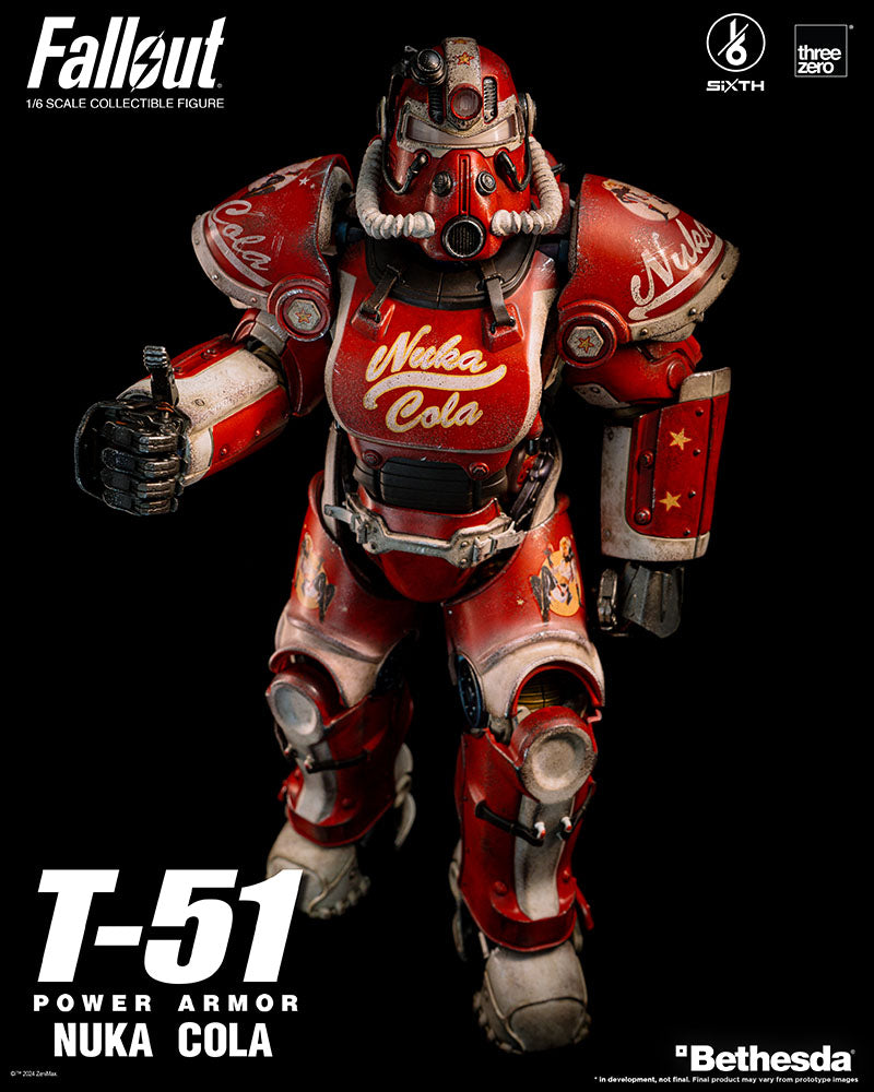Fallout - 1/6 T-51 Nuka Cola Power Armor Figure