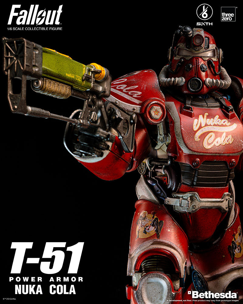 Fallout - 1/6 T-51 Nuka Cola Power Armor Figure