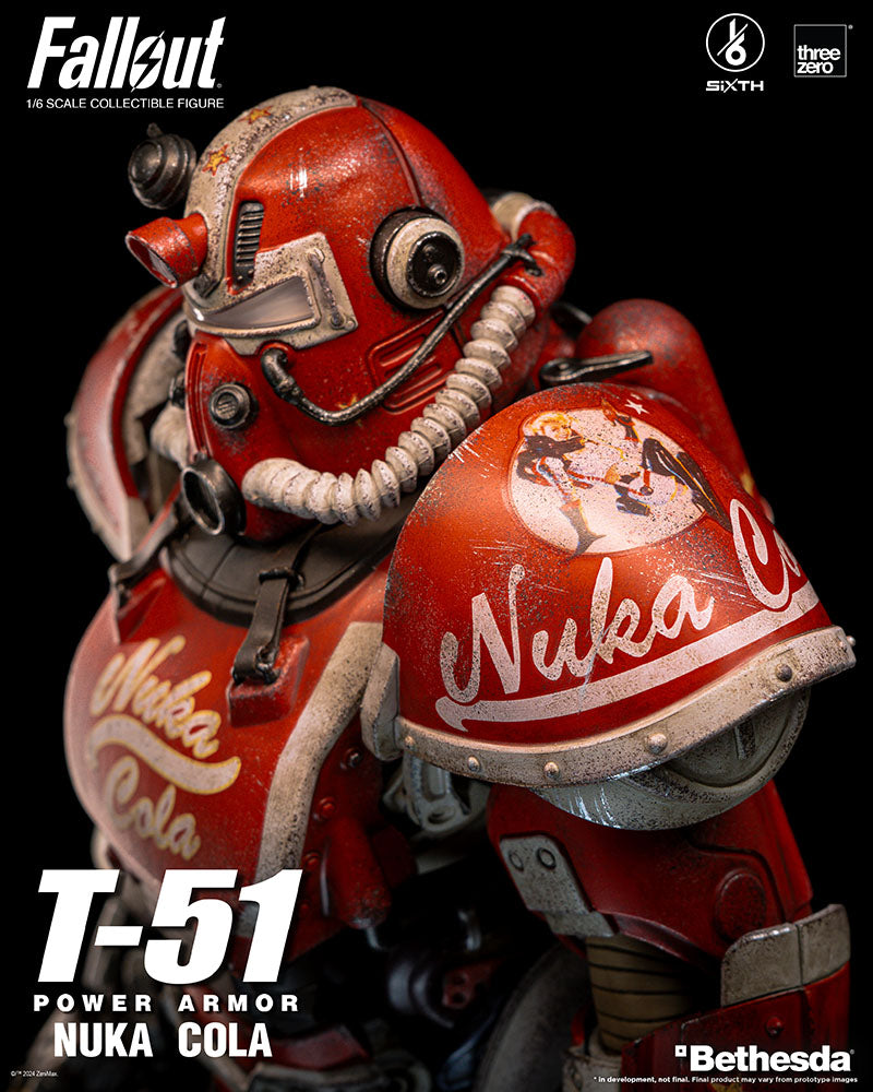Fallout - 1/6 T-51 Nuka Cola Power Armor Figure